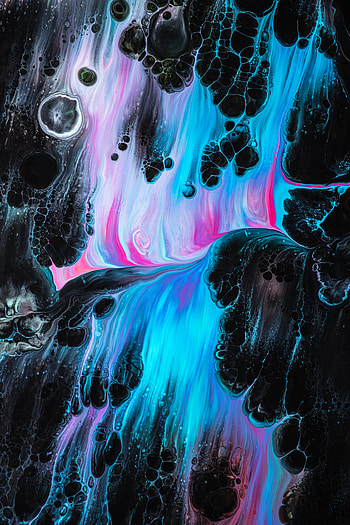 Pattern, spots, multi-color art, abstraction HD phone wallpaper