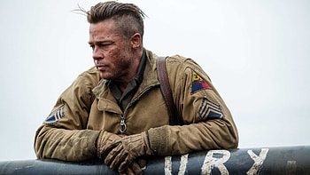 Fury, Brad Pitt HD wallpaper