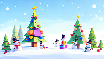 Holiday Cheer: A Joyful Ultra, Christmas, snowman, holiday decorations, winter scene HD wallpaper