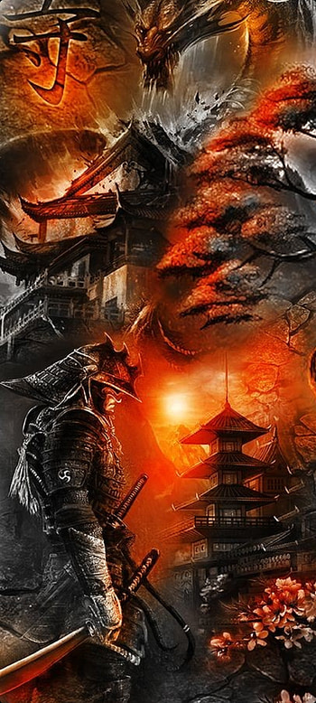 Tattoox, art, tattoo, japan, warrior HD phone wallpaper