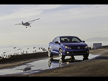 Volkswagen Eos, 2012, blue, eos, vw HD wallpaper