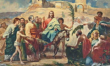 Entry in Jerusalem, Christ, Jerusalem, entry, Jesus HD wallpaper