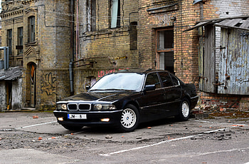 Bmw, Cars, Side View, E38 HD wallpaper