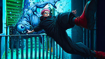 Jujutsu Kaisen 3rd Season - Yuuji Itadori & Cursed Spirit, Jujutsu Kaisen 3rd Season, Yuji Itadori, Anime HD wallpaper