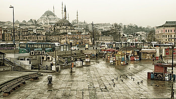 Istanbul, City Squares HD wallpaper