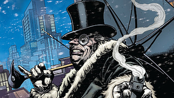 Penguin , background, Iconic character, Gotham City HD wallpaper