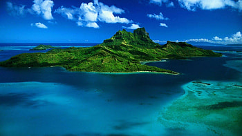 Island , que landscapes, Coastal beauty, Remote tranquility HD wallpaper
