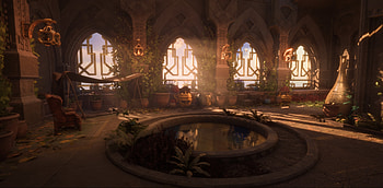Dragon Age: The Veilguard – A Serene Sanctuary, video game, Dragon Age: The Veilguard HD wallpaper
