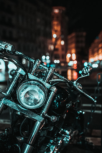 Motorcycles, Drops, Motorcycle, Steering Wheel, Rudder, Headlight HD phone wallpaper