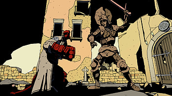 Hellboy-Web-of-Wyrd--, video game, Hellboy Web of Wyrd HD wallpaper