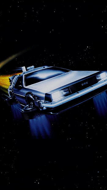 DeLorean DMC-12, , Cool backgrounds, Time machine HD phone wallpaper