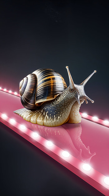 Stylish Snail: A Unique , fashion HD phone wallpaper