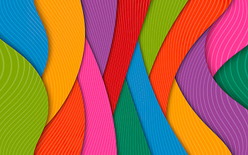 material design, , rainbow backgrounds, abstract waves, geometric art, creative, artwork, colorful lines, colorful backgrounds, abstract art, colorful waves HD wallpaper