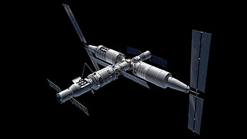 Chinese Space Station, Scientific advancements, New Scientist, Cosmic marvel HD wallpaper
