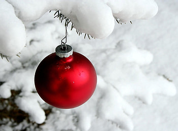 Holidays, Snow, Branch, Ball, Needles, Christmas Tree Toy, Hang HD wallpaper