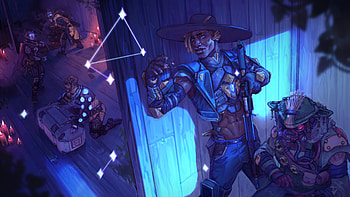 Apex Legends : Seer & Bloodhound Showdown, Bloodhound (Apex Legends), video game, Apex Legends HD wallpaper