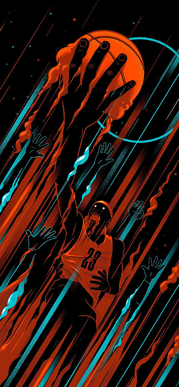 Basketball, Pop Art HD phone wallpaper