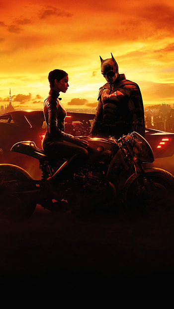 Catwoman and Batman, cloud, , joker HD phone wallpaper
