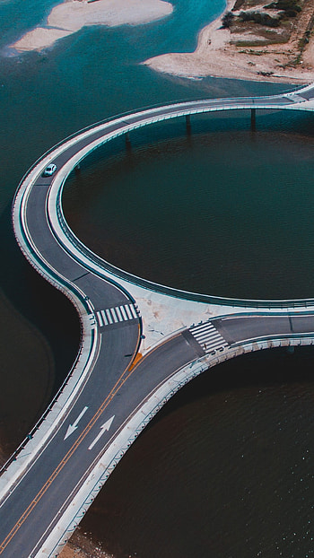 Laguna Garzon bridge, Punta del Este, Atlantic coast, Scenic spot in Uruguay HD phone wallpaper