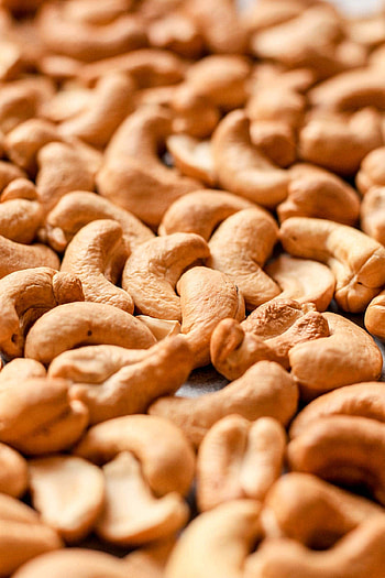 Cashew Nuts, Cashew Vanilla bars, Plant-based snack, Guilt- delight HD phone wallpaper
