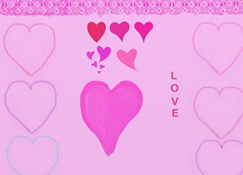 heartsoflove, pink, love, hearts, , lace, heart, backgrounds HD wallpaper