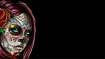 D Skull HD wallpaper