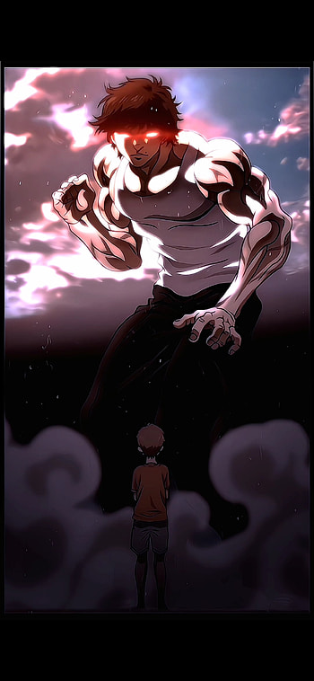 Baki, cloud, magenta HD phone wallpaper