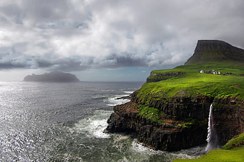 Faroe Islands Ultra , Stunning backgrounds, Cliffs and valleys, Dramatic landscapes HD wallpaper