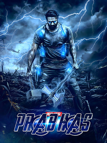 Salaar, lightning, prabhas, action_film, saaho, baahubali HD phone wallpaper