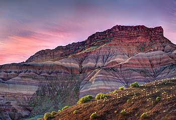 Sunrise At The Ghost Town Of Old Paria, sunrise, nature HD wallpaper
