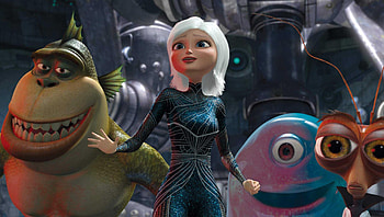 Monsters vs Aliens (2022) movie HD wallpaper