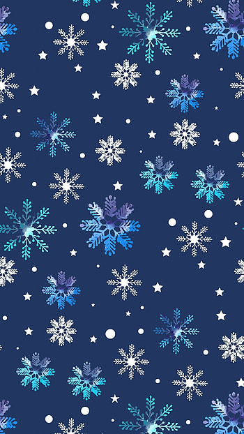 Snowflakes, Backdrops HD phone wallpaper