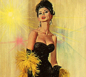 Robert mcGinnis, lady, painting, art, artist, oil HD wallpaper