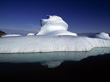 Do you want Ice with that?, blue, white, reflection, cold, sky, water, ice HD wallpaper
