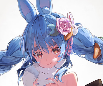 Usada Pekora, Usada Pekora, hololive, Anime, Virtual Youtuber HD wallpaper