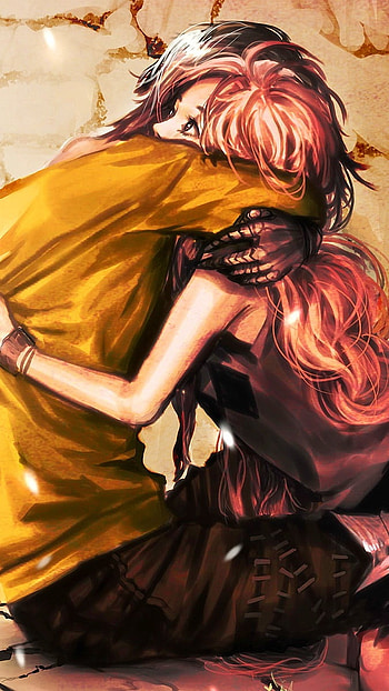 Couple Cartoon, Couple Hug, Love HD phone wallpaper