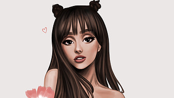 Ariana Grande Cartoon Art , ariana-grande, music, cartoons, artist, artwork, digital-art HD wallpaper