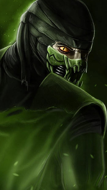 Mortal Kombat: Emerald Reptile , video game, Mortal Kombat HD phone wallpaper