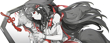 Ye Shunguang - Monochrome Mirror (Zenless Zone Zero), Video Game, Zenless Zone Zero, Black & White, Mirror HD wallpaper