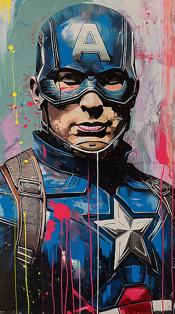Captain America Heroic Pose, Captain America HD phone wallpaper
