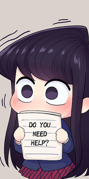 Anime, Komi Can't Communicate HD phone wallpaper