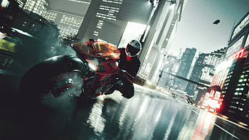 Biker Cyberpunk 2077, cyberpunk-2077, games HD wallpaper