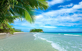 Amazing place for the weekend, sea, summer, ocean, beach HD wallpaper