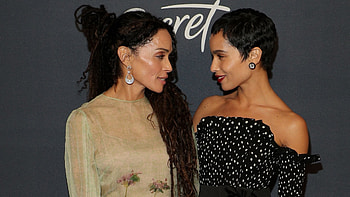 Lisa Bonet, Zo Kravitz, Style twinning, Fashion moments HD wallpaper