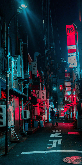 Vaporwave Aesthetic Japan City, Japan Cityscape HD phone wallpaper
