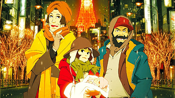Tokyo Godfathers, Anime , Heartwarming tale, Festive atmosphere HD wallpaper