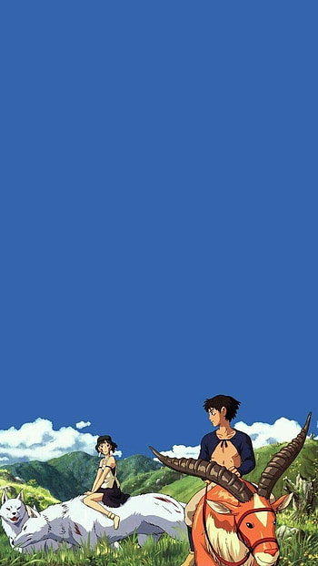 Princess Mononoke, sky HD phone wallpaper