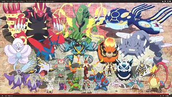 All Omega Ruby:Alpha Sapphire Megas.png HD wallpaper