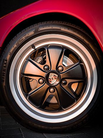 Car wheel, Lamborghini, closeup HD phone wallpaper