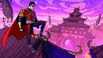 video game, Fortnite, Robin (DC Comics) HD wallpaper